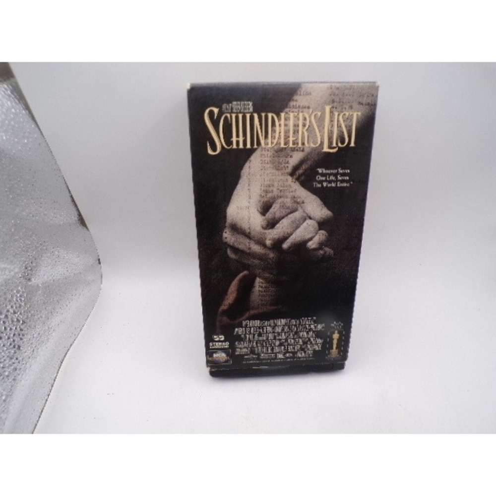 Schindlers List VHS 1994 2-Tape Set Steven Spielberg Liam Neeson MCA 81629